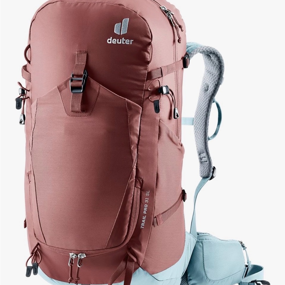Deuter NWT Trail Pro 31 SL Women's Backpack — Dusty Rose/Light Blue
